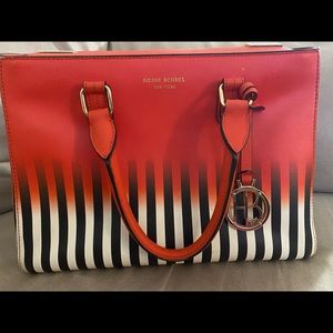 HENRI BENDEL OMBRÉ TURN-LOCK SATCHEL